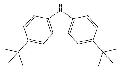 3,6-Di-terc-butilcarbazol CAS: 37500-95-1